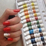 PRO acrylic water nail art paint 6 ml, BLACK