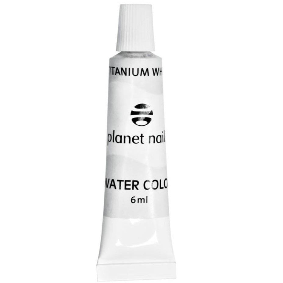 PRO acrylic water nail art paint set, 9 pcs WHITE or BLACK
