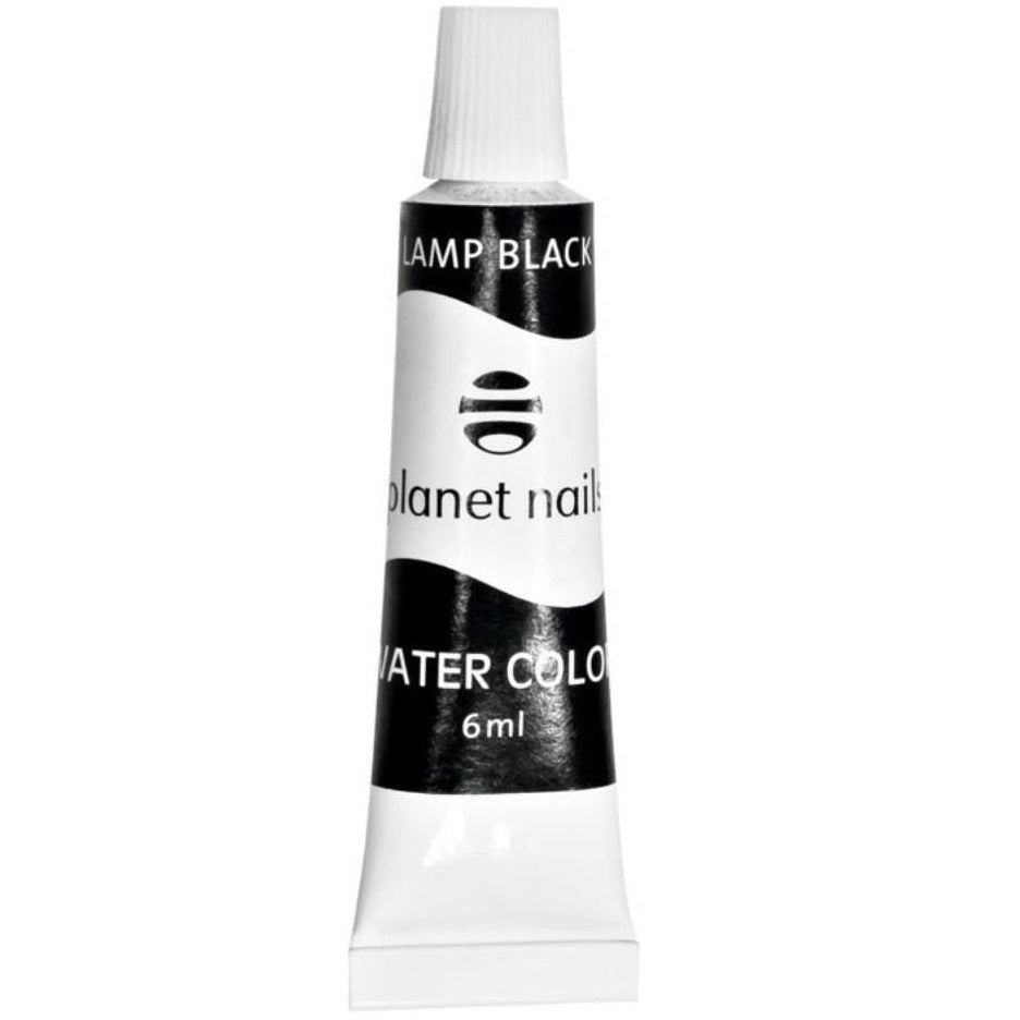 PRO acrylic water nail art paint set, 9 pcs WHITE or BLACK