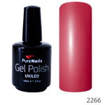 BIS Pure Nails Gel Polish HEMA & TPO Free UV/LED 15 ml | 2266 Rosewood