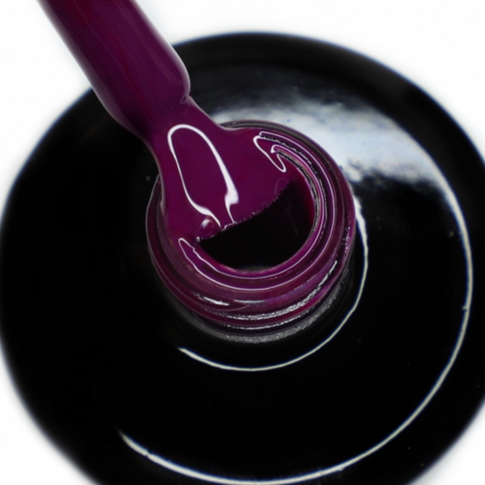 BIS Pure Nails Gel Polish HEMA & TPO Free UV/LED 15 ml | 2206 Dark Plum