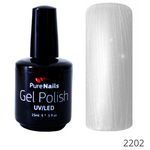 BIS Pure Nails Gel Polish HEMA & TPO Free UV/LED 15 ml | 2202 Grey