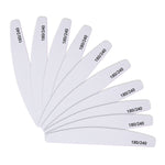 Professional nail file for mainure and pedicure HALFMOON, 180/240