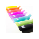 Reusable Soak off gel, gel polishes & acrylic removing caps WHITE, 10 pieces