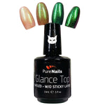 UV/LED Nail Top Coat – BIS Pure Nails Chameleon No Wipe, Professional Salon Use all nails