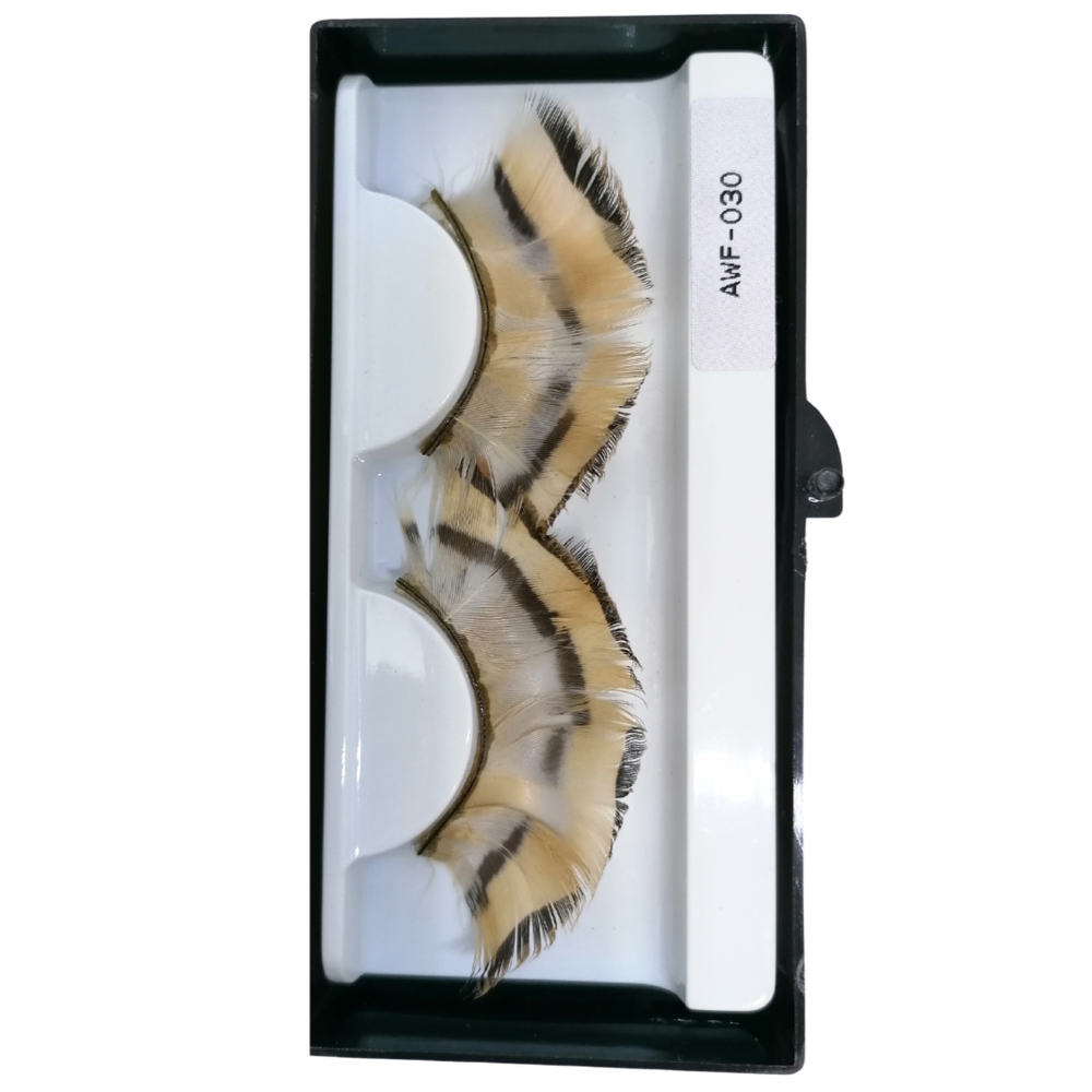 Strip flare lashes in line for make-up, AWF-030
