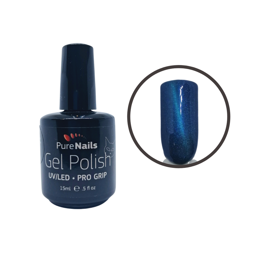 SALE! BIS Pure Nails gel polish CAT EYE, different colors, 15 ml