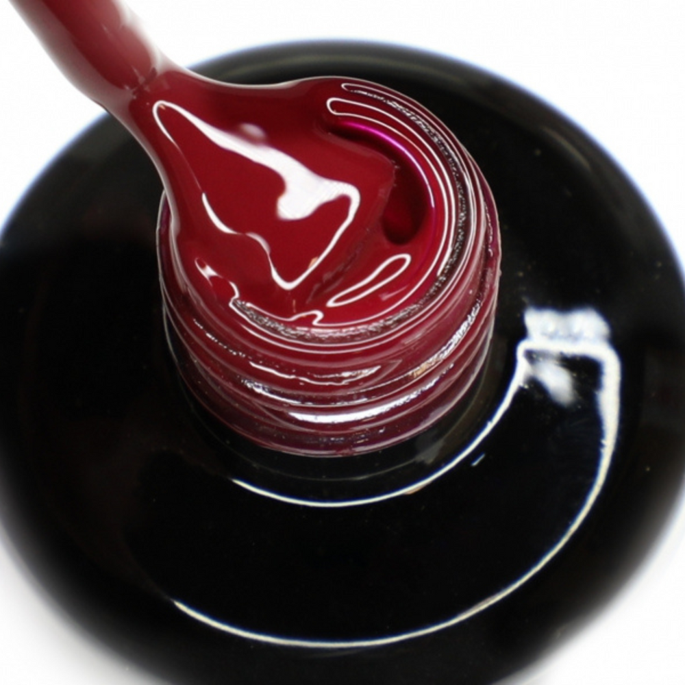 BIS Pure Nails UV/LED gēla laka 15 ml, 6135 sarkanvīns