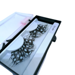 Strip flare lashes in line for make-up, AWF-021