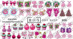 BIS Pure Nails slider nail design sticker decal CHRISTMAS W60
