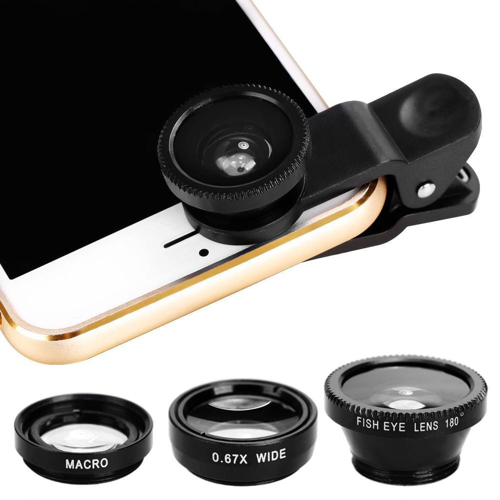 Wide angle mobile phone lens, with Macro