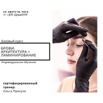 Базовый курсс с практикой "БРОВИ: архитектура + ламинирование"