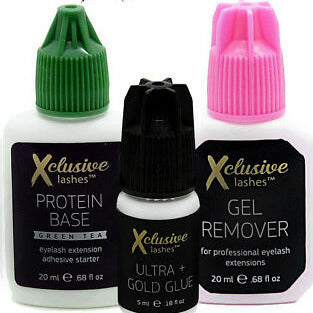 Xclusive Lashes pieaudzēto skropstu gēlveida noņēmējs, stiprā formula