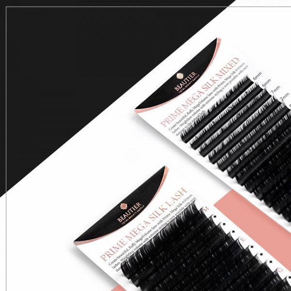 Beautier Mega Volume lash B-0.03 ONE SIZE for eyelash extensions