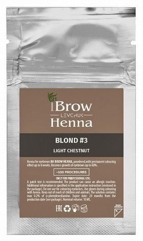 Brow Xenna® uzacu henna, blonda Nr3