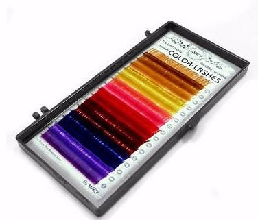 MACY color lashes for eyelash extensions 10 mm-0.20-C, 16 lines