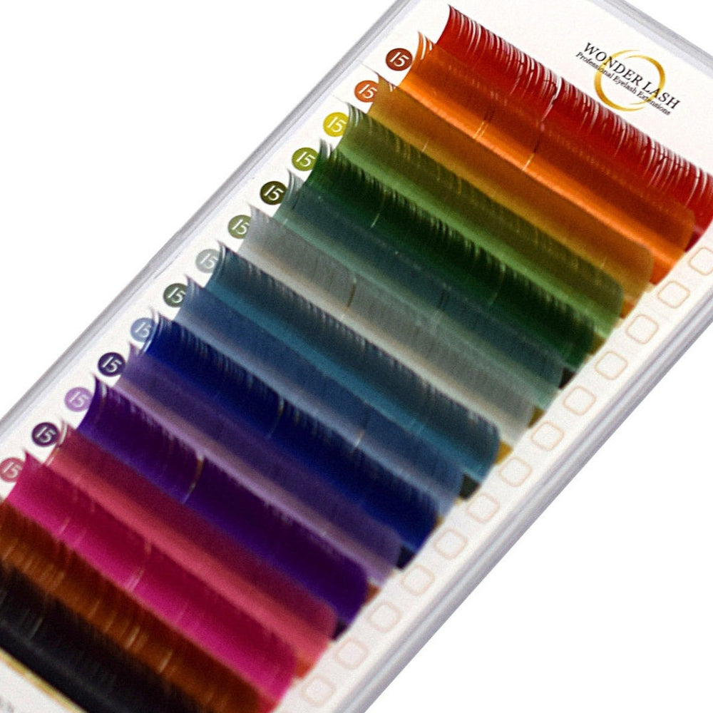 WonderLash® Color Mink eyelash extensions MIX, 16 lines