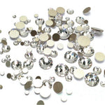Crystals flat back, SS8 2.5 mm