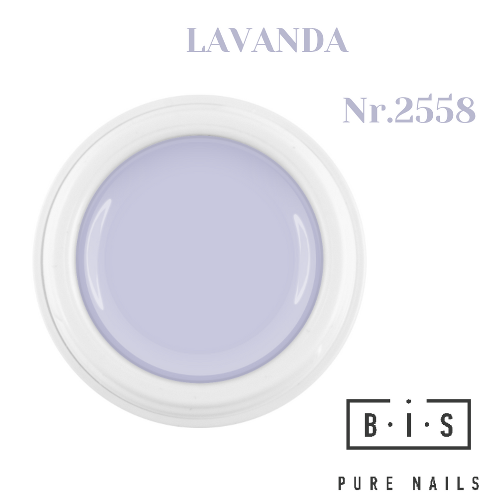 UV/LED Color gel for nail modeling & extensions 15 ml, LAVANDA 2558