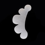Eye patches for eyelash extensions 2 pieces/1 pair, BLACK flower