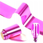 Nail art design wrap foil, different colors
