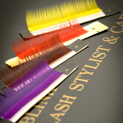 Blink Lash Rainbow Color lashes for eyelash extensions, single line