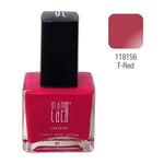 GlamLac gēla efekta nagu laka 15 ml, 118156 F-Red