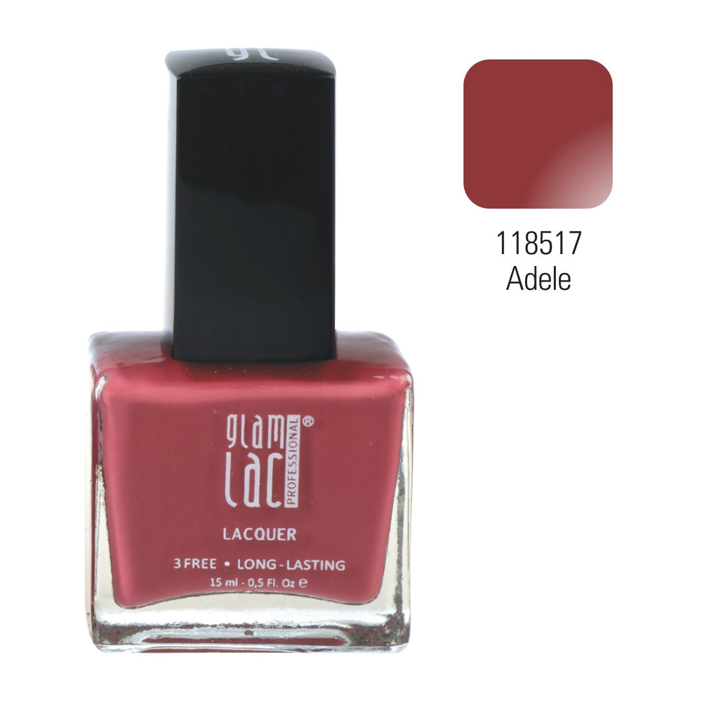 GlamLac gēla efekta nagu laka 15 ml, 118517 Adele