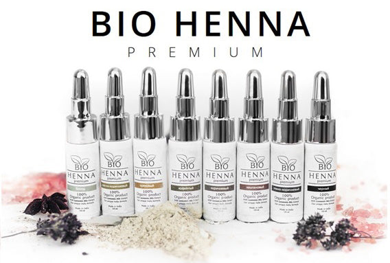 Bio Henna powder for Brows bio tattoo BLACK 10g