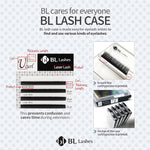 BL Lashes Laser Mink eyelash extensions C-0.07-MIX TRAY