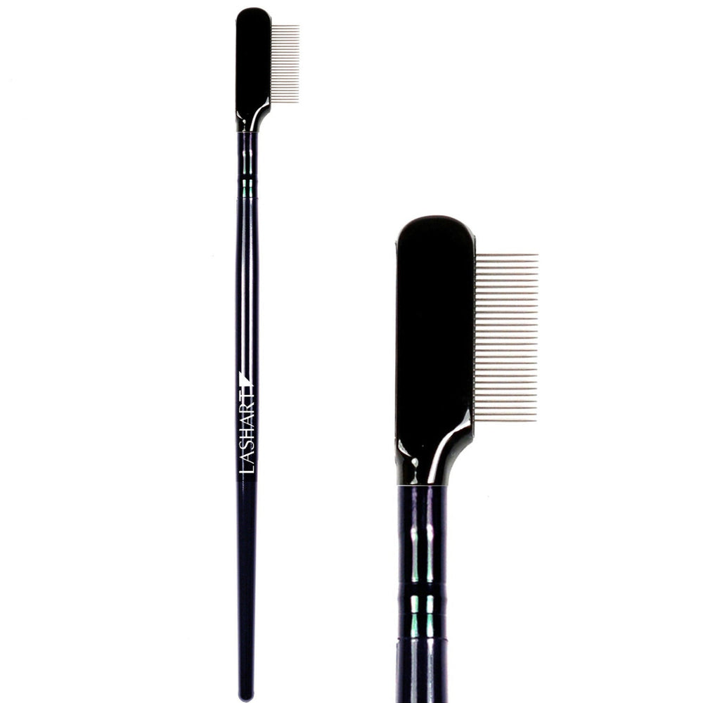 LashArt Lash & Brow comb, with metal teeth