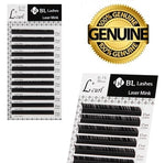 BL Laser lashes for eyelash extensions MIX 0.12, L+ shape
