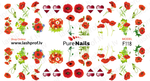 BIS Pure Nails nagu dizaina slaideri uzlīmes MAGONES, F166, F43 F145 vai F118