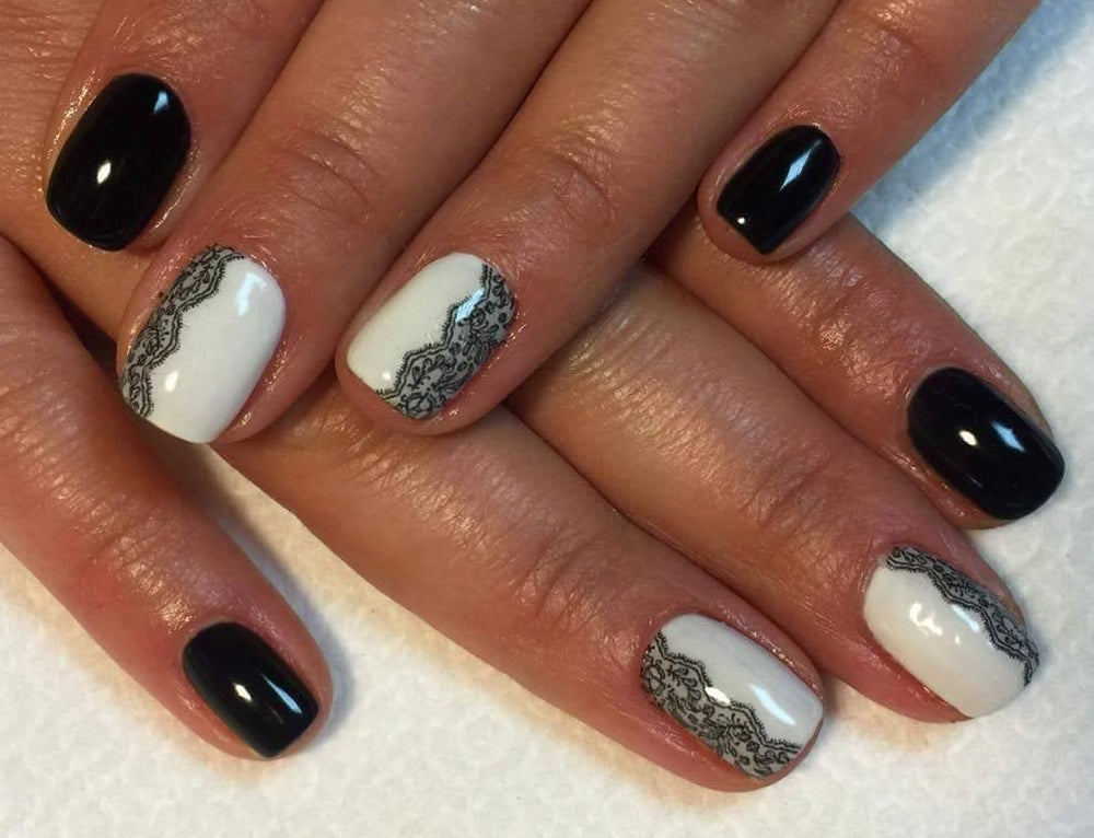 BIS Pure Nails water slider nail design sticker decal LACE, G23, G26 and G27