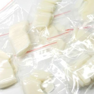 NDED Nail TIPS for nail extension manicure 50 pieces, NATURAL