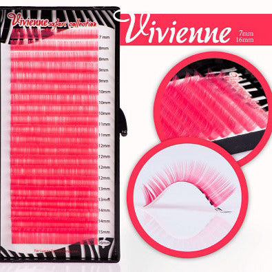 Vivienne коралловые ресницы