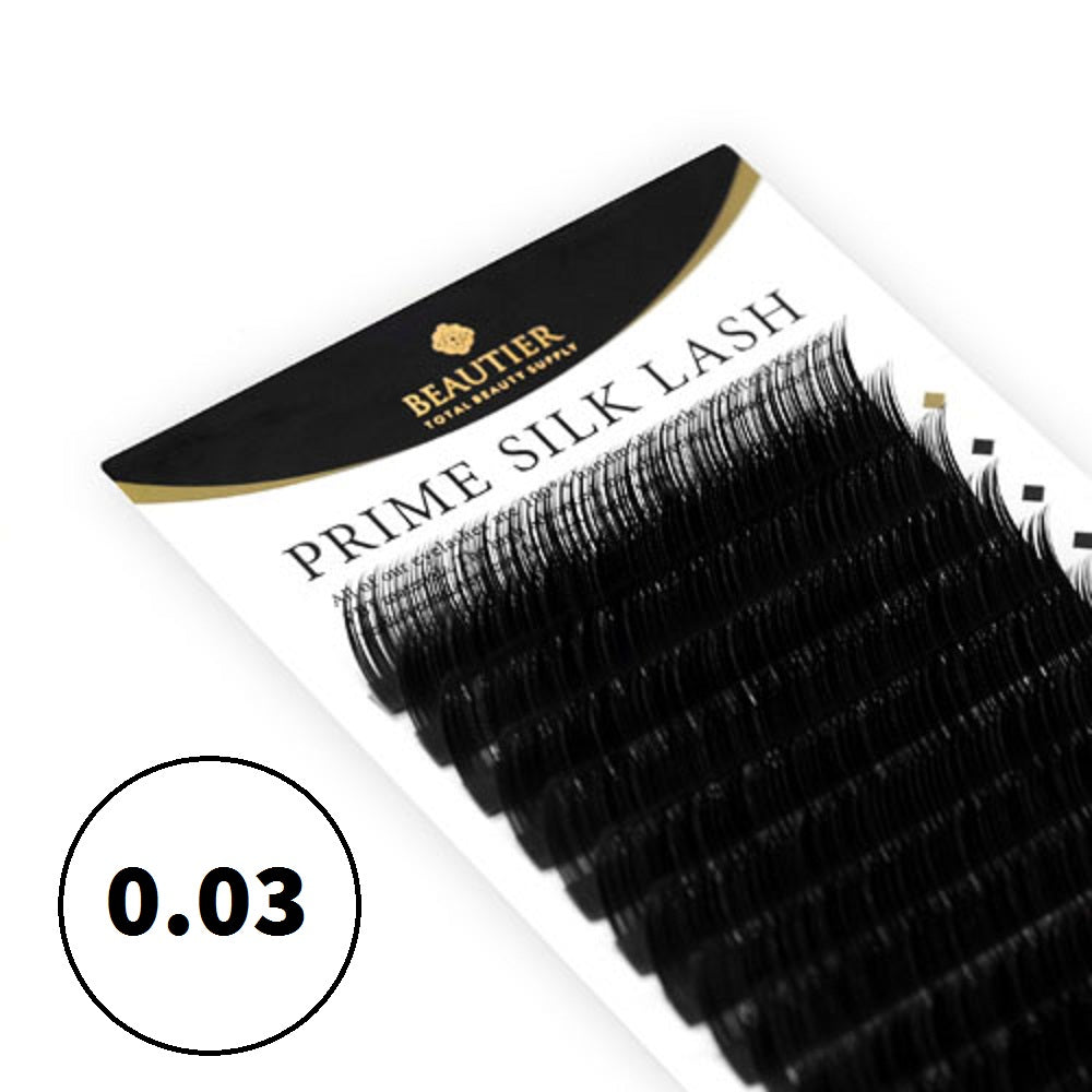 Beautier eyelash extensions ONE SIZE - 0.03 - B, C or D
