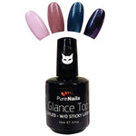 BIS Pure Nails Magnetic Chameleon UV/LED gēla lakas TOPS bez līpīgā slāņa 2739, 15 ml