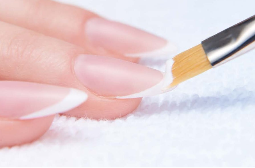 French manicure templates for nail tip and design, 1 sheet